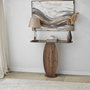 Hanah Home Ellittica - Walnut